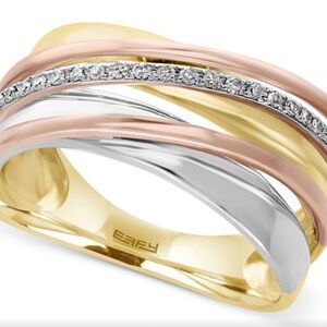 Effy Trigold diamond ring Size 7